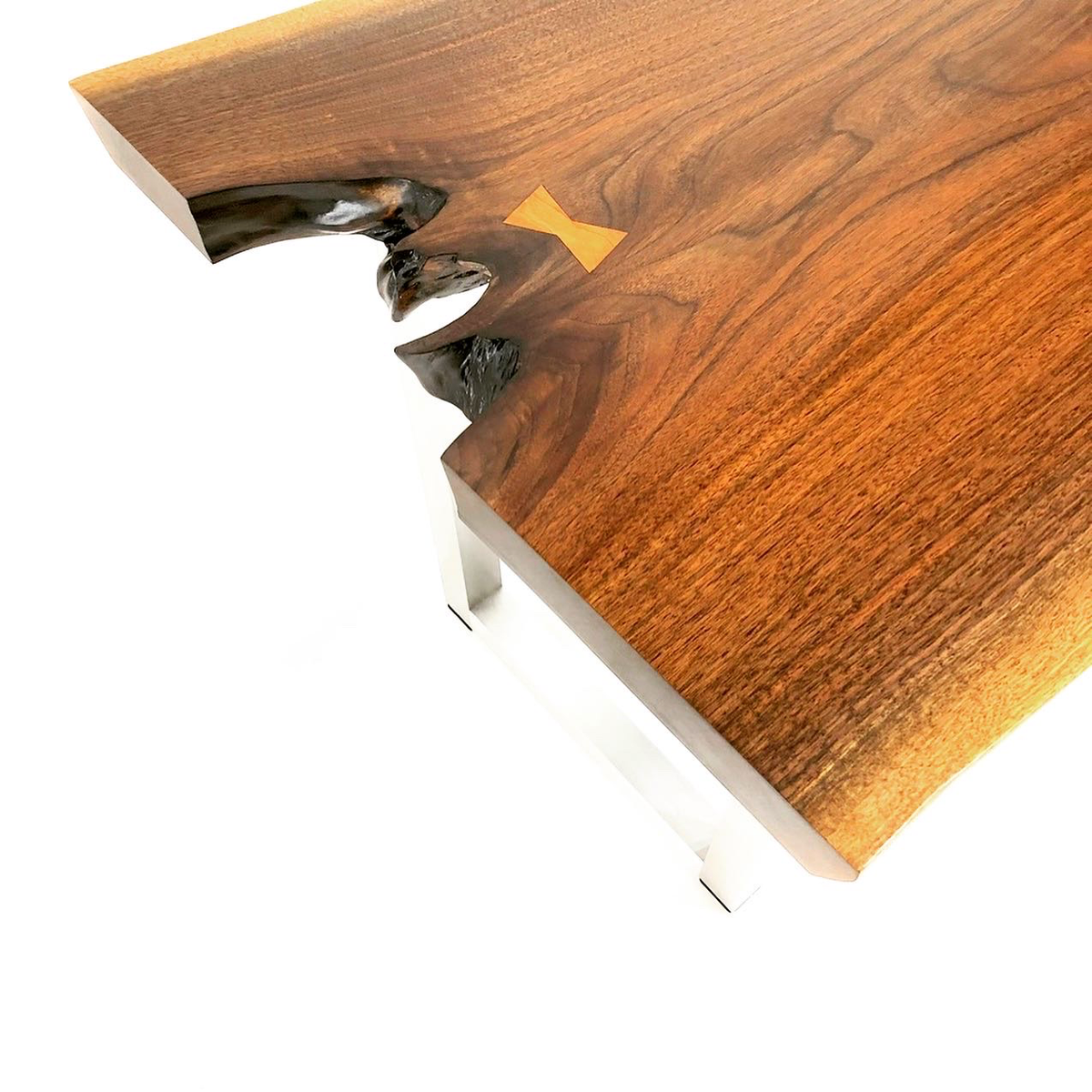 brooklyn black walnut table (sold) – Joined Up Wrighting