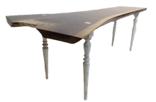 Load image into Gallery viewer, black walnut crotch coffee table