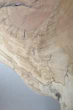 Load image into Gallery viewer, Majestic sycamore slab that will become a magnificent, unique, handcrafted coffee table