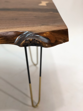 Load image into Gallery viewer, black walnut side table (sold)